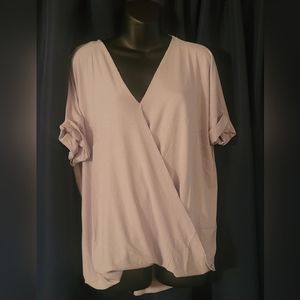 NWT Darling draped front women's top